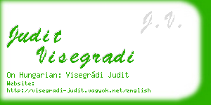 judit visegradi business card